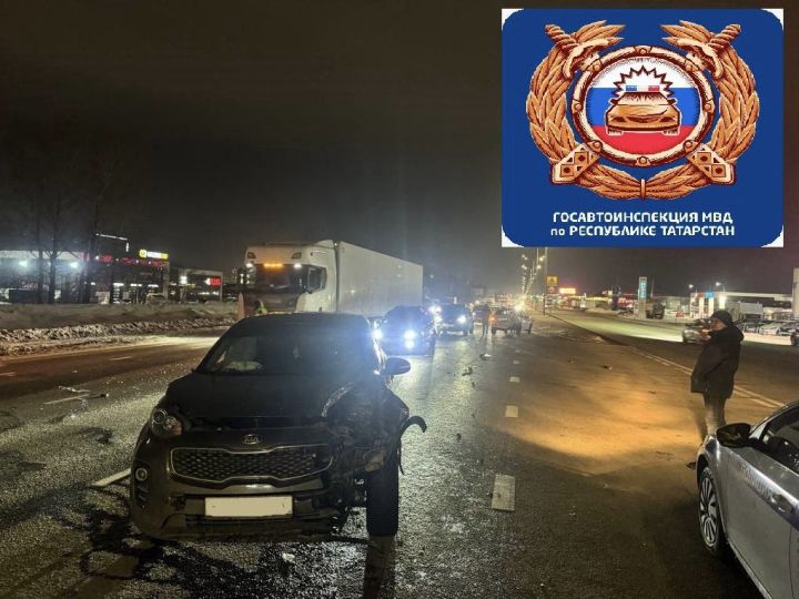 В Челнах водителя иномарки совершил двойное ДТП