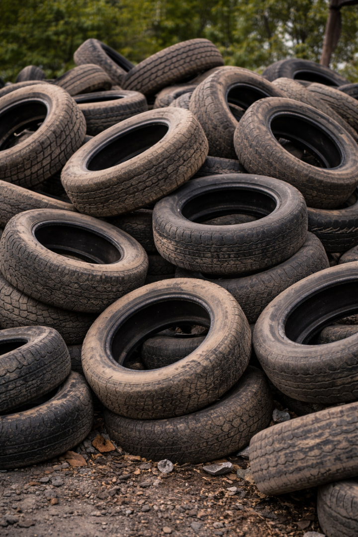 Куда сдать старые шины в Челнах, Нижнекамске, Елабуге и Заинске: список адресов