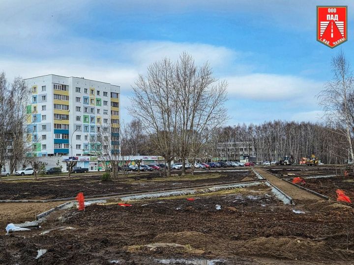 В Челнах стартовало благоустройство вдоль улицы Железнодорожников