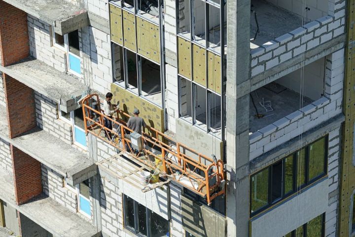 В Татарстане ввели 52% жилья от годового плана