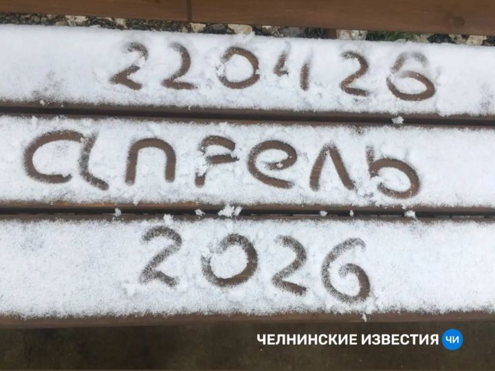 Зимний привет: в Набережных Челнах выпал снег