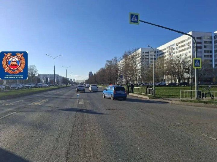 В Челнах легковушка сбила 14-летнего подростка на электросамокате