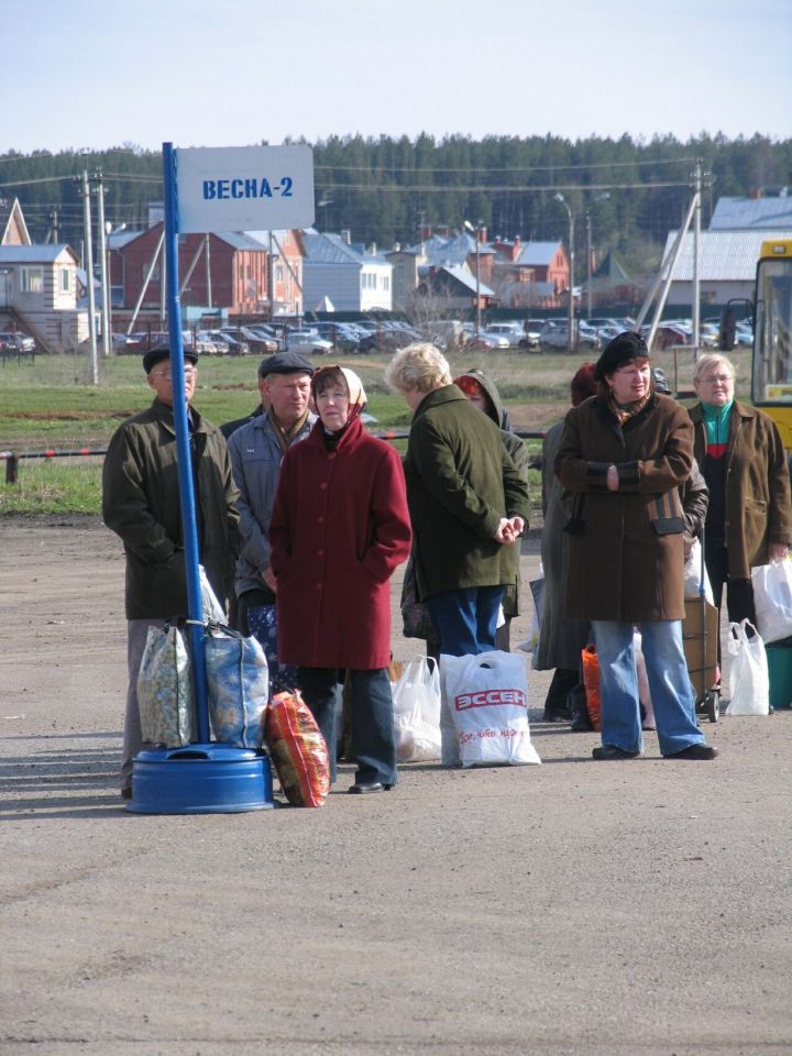 В Челнах будет шесть пунктов отправки автобусов в садоводческие общества