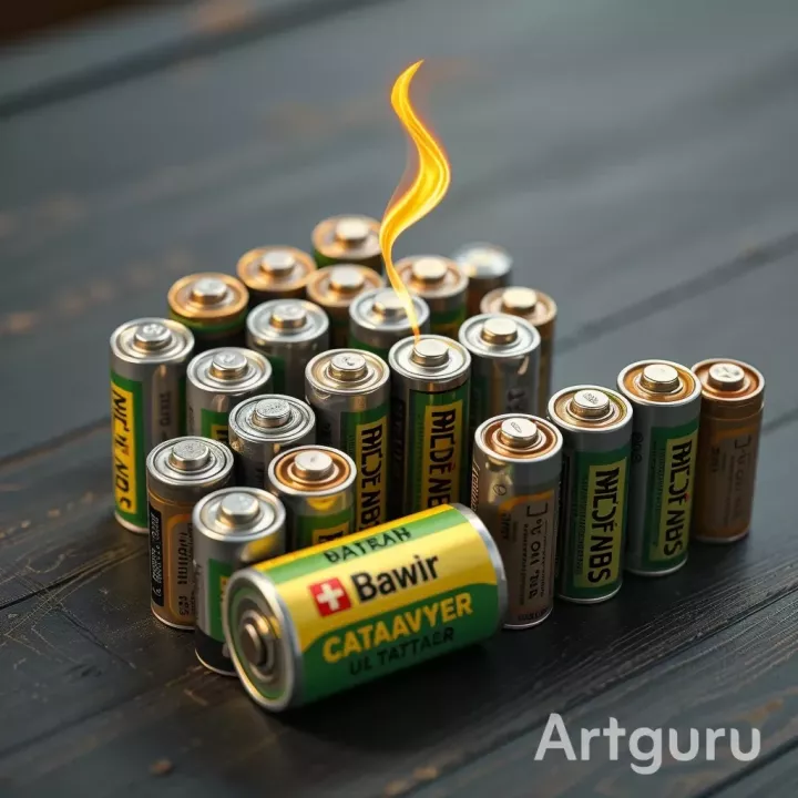 В Татарстане нашли крупную партию подозрительных батареек известного бренда