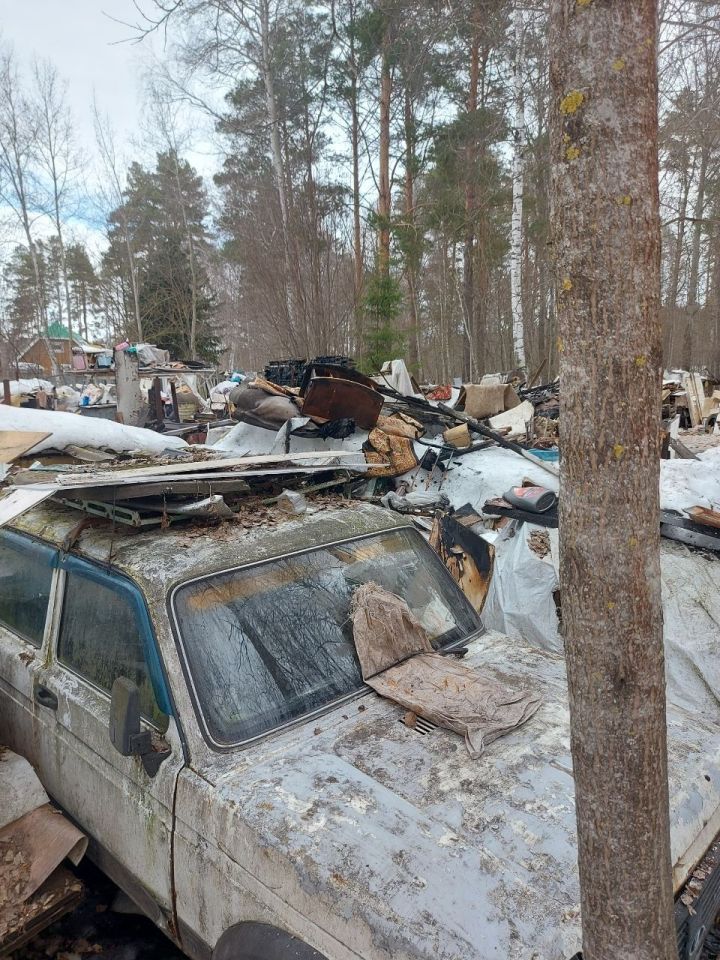 Дачные Плюшкины: в садовом товариществе под Челнами супруги захламляют участок