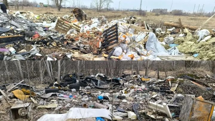 Почти тысяча квадратных метров: в Челнах обнаружены две свалки