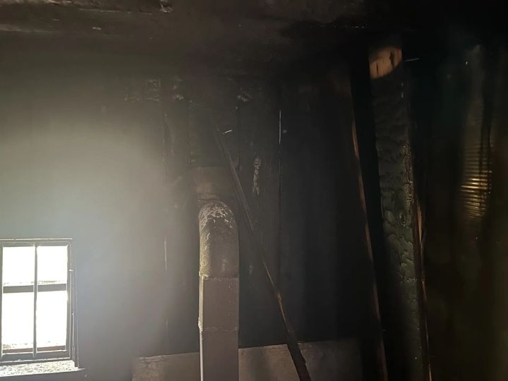 Челнинец в одиночку потушил пожар на даче