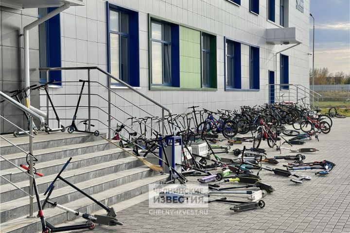 В Челнах участились кражи велосипедов и электросамокатов
