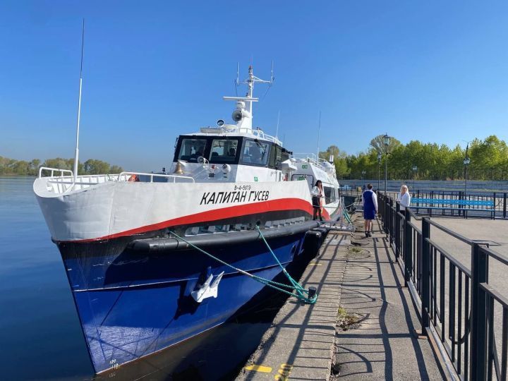 Билеты на теплоход «Капитан Гусев» в Челнах продают только онлайн