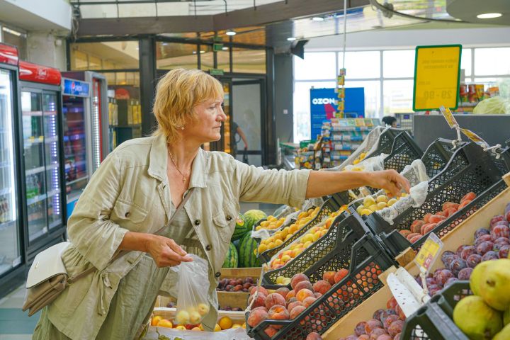Минимальный набор продуктов в Татарстане подешевел до 6,7 тысячи рублей
