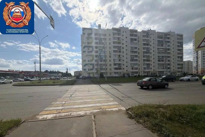 Школьница госпитализирована после ДТП на пешеходном переходе в Челнах
