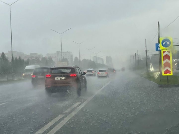 Сильные дожди синоптики обещают в Татарстане