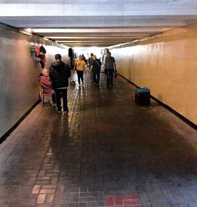 В Челнах отремонтировали пешеходный переход на остановке «Рынок»